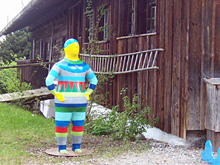 Installation im Freien - Schwimmer - Bild 2